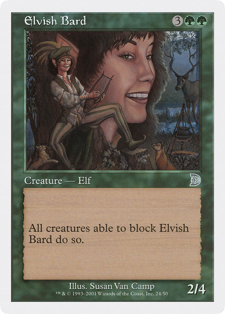 Elvish Bard (DKM-024) [Misc] Deckmasters MTG Single Wizards of the Coast