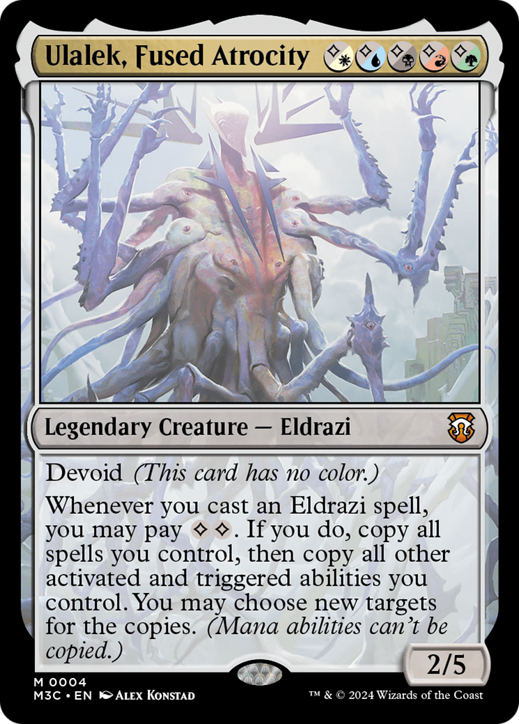 Ulalek, Fused Atrocity (M3C-004) [Modern Horizons 3 Commander] MTG Single Wizards of the Coast