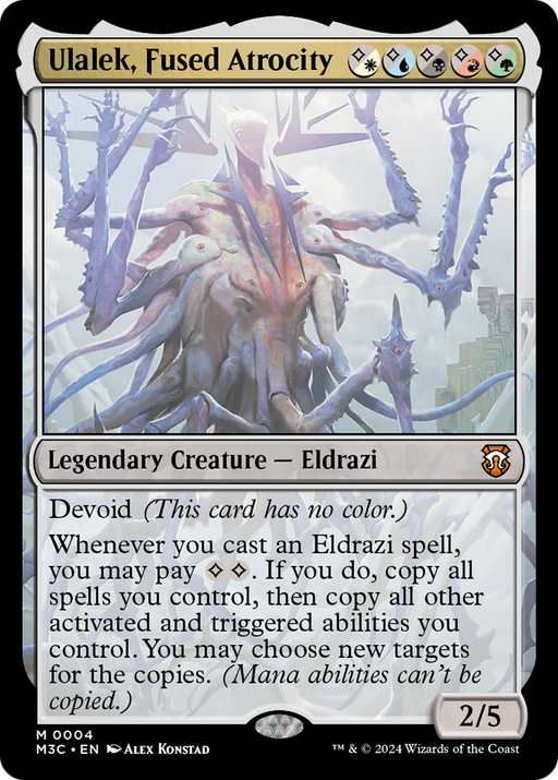 Ulalek, Fused Atrocity (M3C-004) [Modern Horizons 3 Commander] MTG Single Wizards of the Coast