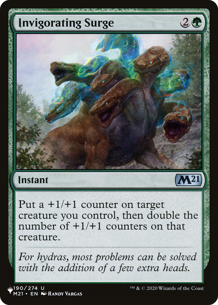 Invigorating Surge (LIST-190/274) [Mystery Booster] The List MTG Single Wizards of the Coast