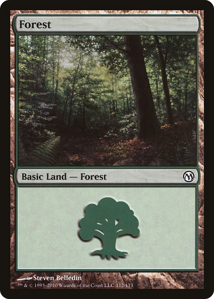 Forest (112) (DPA-112) [Misc] Duels of the Planeswalkers MTG Single Wizards of the Coast