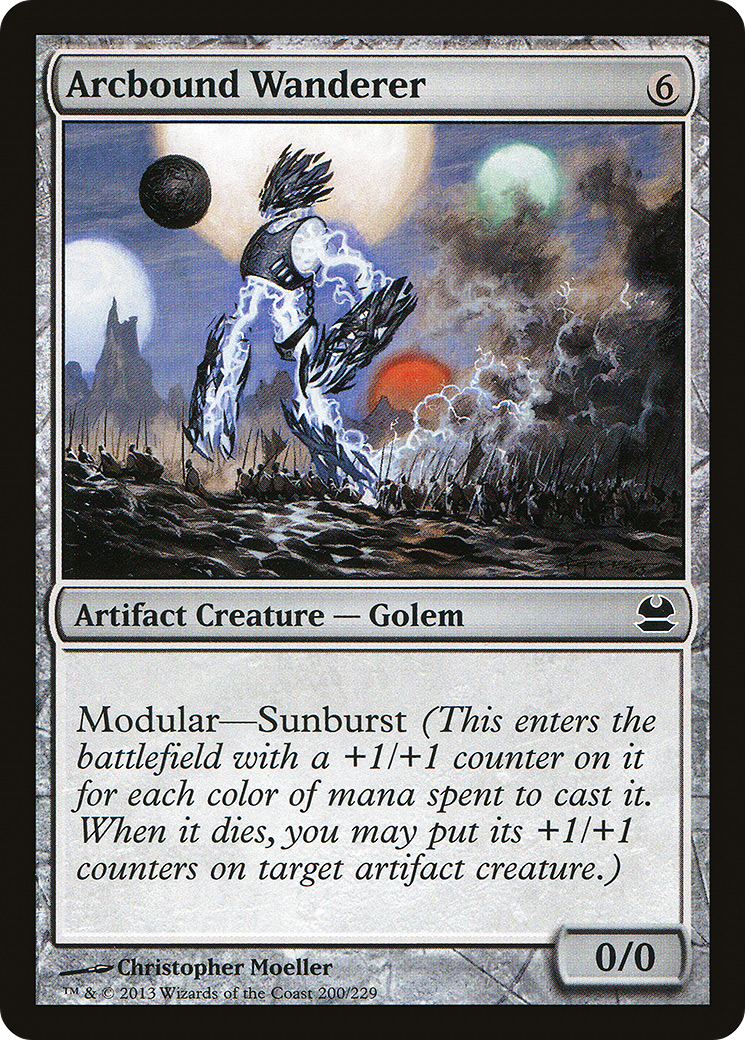 Arcbound Wanderer (MMA-200) [Modern Masters] Foil MTG Single Wizards of the Coast