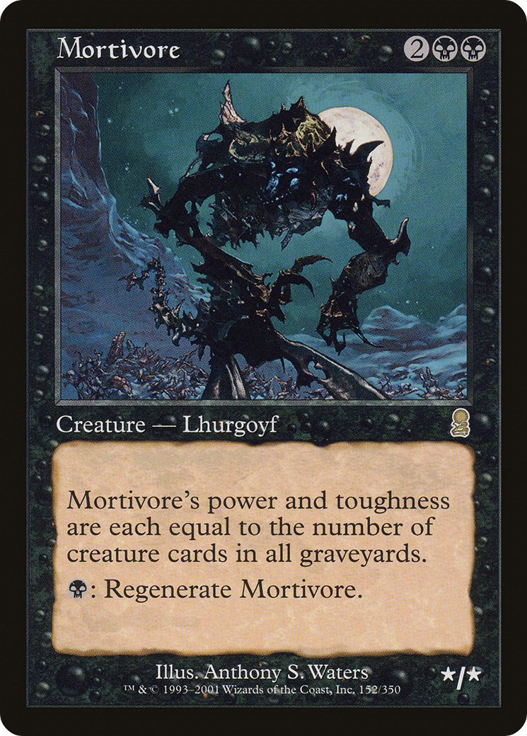 Mortivore (ODY-152) [Odyssey] MTG Single Wizards of the Coast