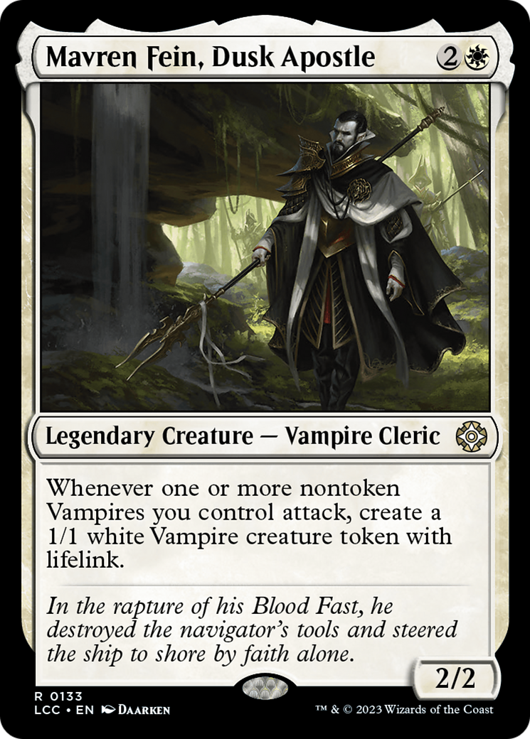 Mavren Fein, Dusk Apostle (LCC-133) [The Lost Caverns of Ixalan Commander] MTG Single Wizards of the Coast