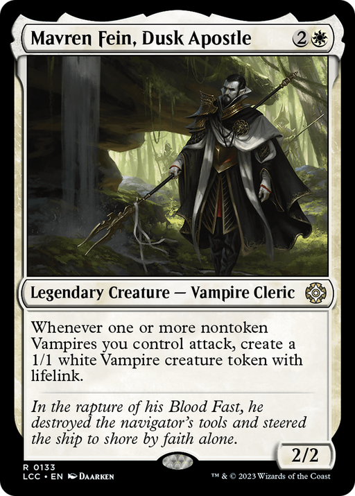 Mavren Fein, Dusk Apostle (LCC-133) [The Lost Caverns of Ixalan Commander] MTG Single Wizards of the Coast