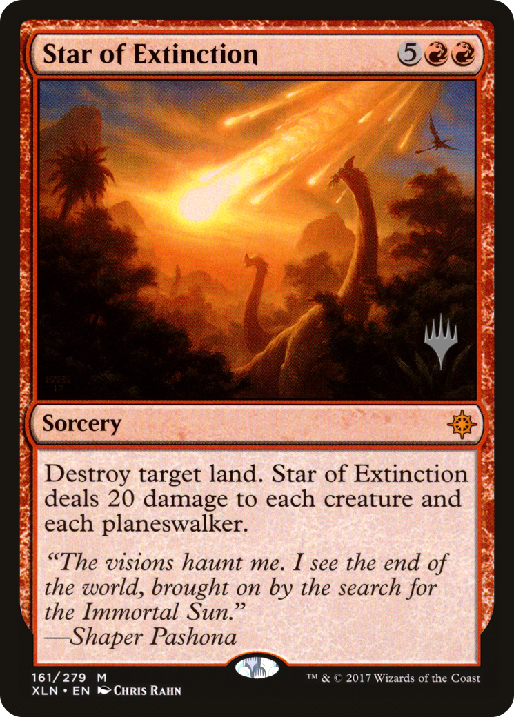 Star of Extinction (PPM20-161P) [Ixalan Promos] MTG Single Wizards of the Coast
