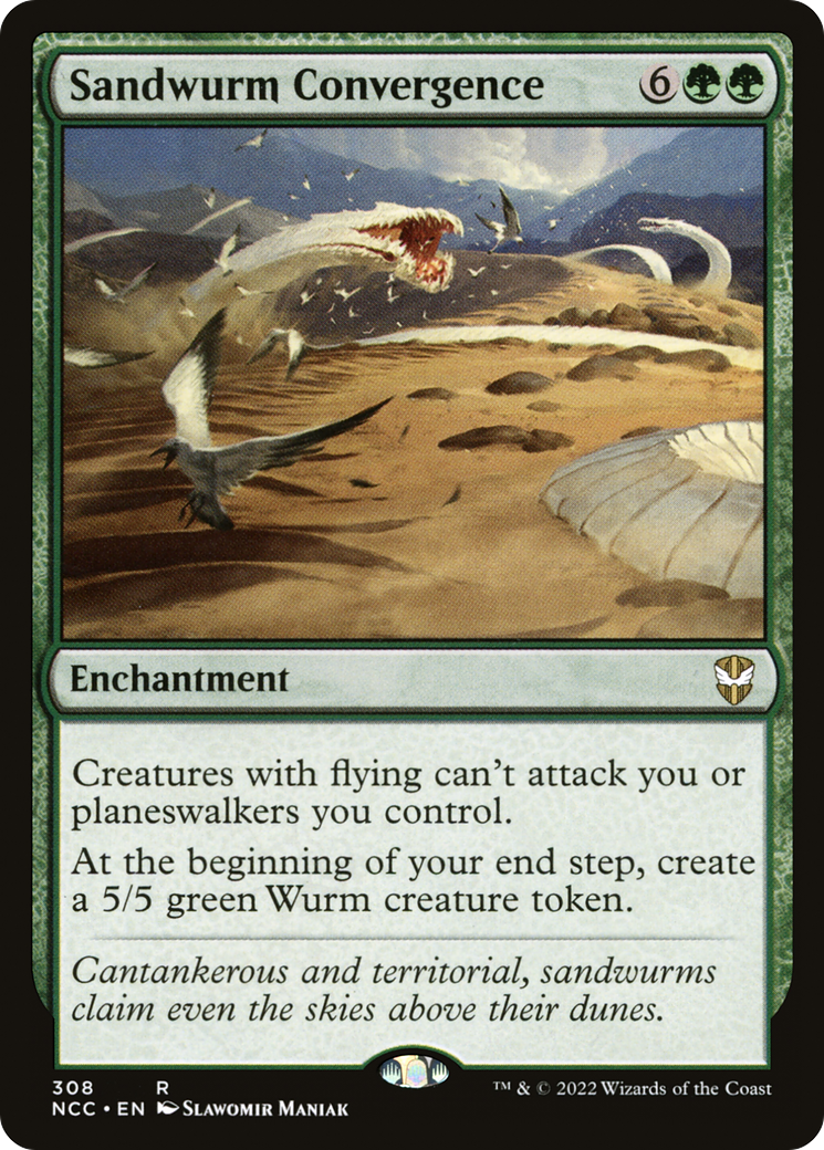 Sandwurm Convergence (NCC-308) [New Capenna Commander] MTG Single Wizards of the Coast