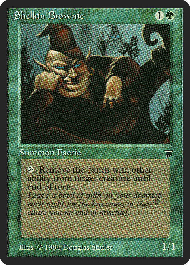 Shelkin Brownie (LEG-204) [Oldschool] Legends MTG Single Wizards of the Coast