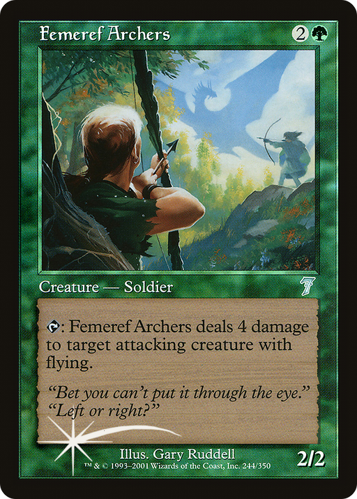 Femeref Archers (7ED-244) [7th Edition] MTG Single Wizards of the Coast