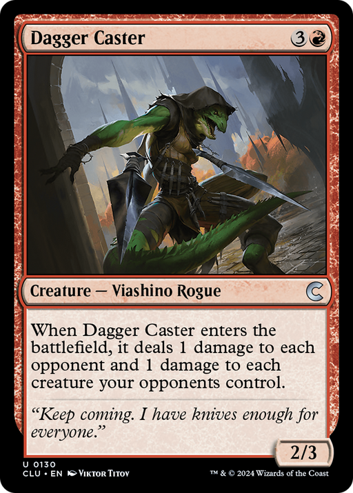 Dagger Caster (CLU-130) [Ravnica: Clue Edition] MTG Single Wizards of the Coast