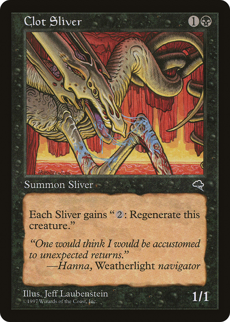 Clot Sliver (TMP-112) [Tempest] MTG Single Wizards of the Coast