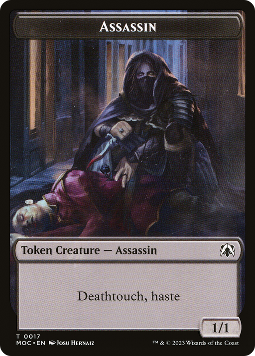 Assassin (TMOC-017) [Tokens] March of the Machine Commander Tokens MTG Single Wizards of the Coast