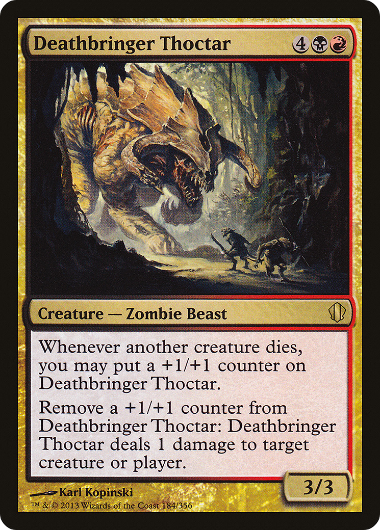 Deathbringer Thoctar (C13-184) [Commander 2013] MTG Single Wizards of the Coast