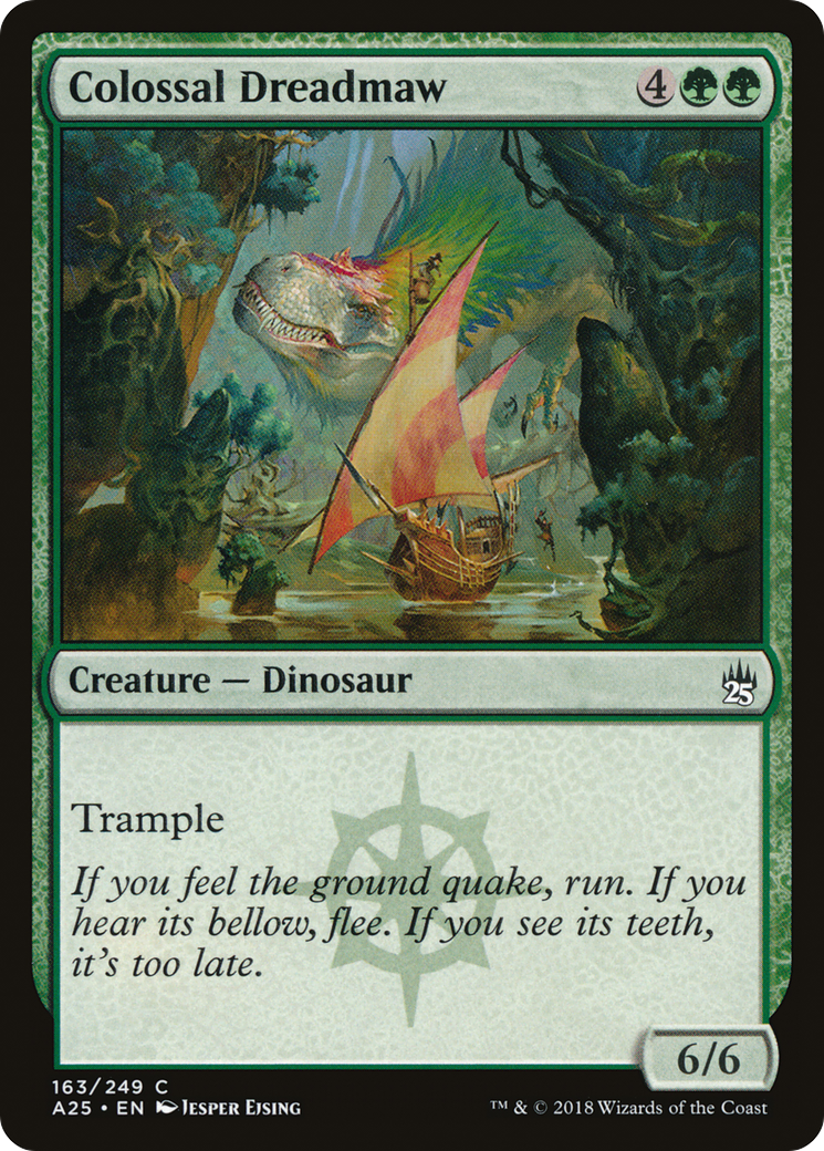 Colossal Dreadmaw (A25-163) [Masters 25] MTG Single Wizards of the Coast