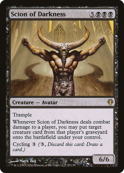 Scion of Darkness (ARC-023) [Misc] Archenemy MTG Single Wizards of the Coast