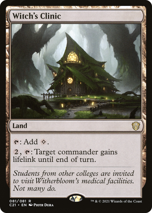 Witch's Clinic (C21-081) [Commander 2021] MTG Single Wizards of the Coast