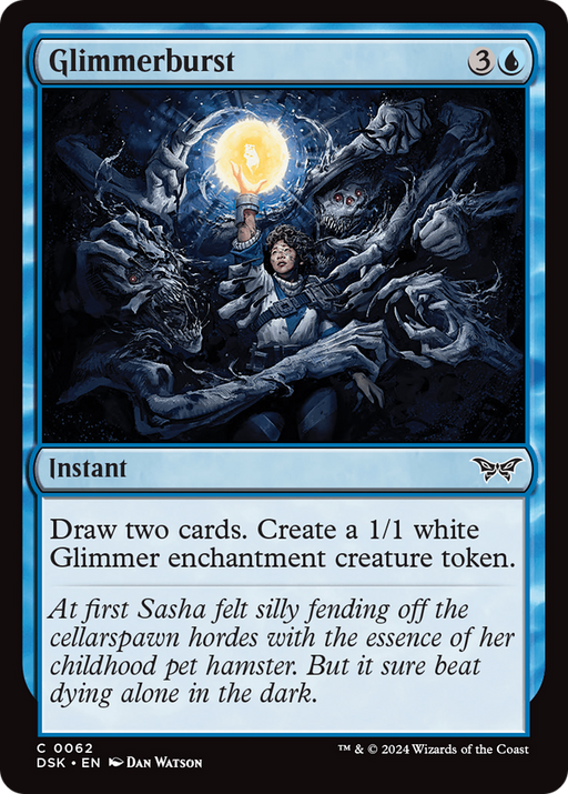 Glimmerburst (DSK-062) [Duskmourn: House of Horror] Foil MTG Single Wizards of the Coast