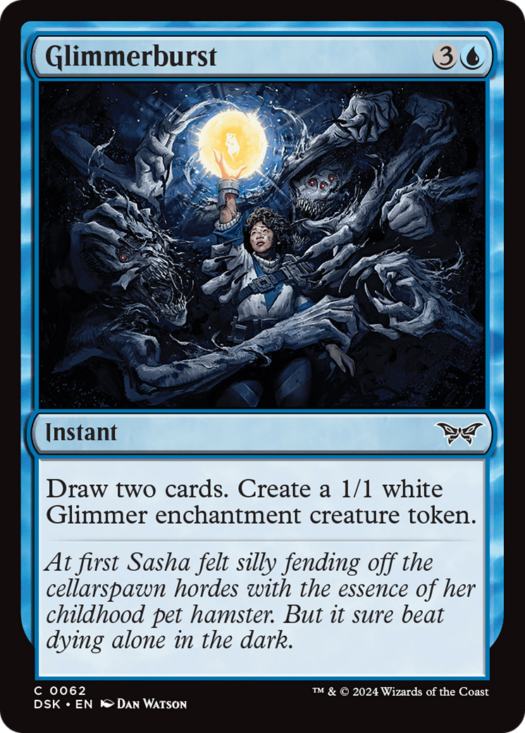 Glimmerburst (DSK-062) [Duskmourn: House of Horror] MTG Single Wizards of the Coast