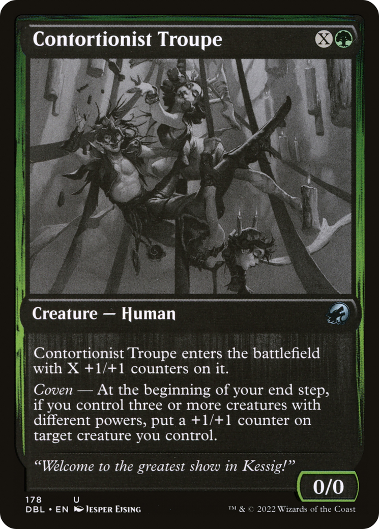 Contortionist Troupe (DBL-178) [Innistrad: Double Feature] Foil MTG Single Wizards of the Coast