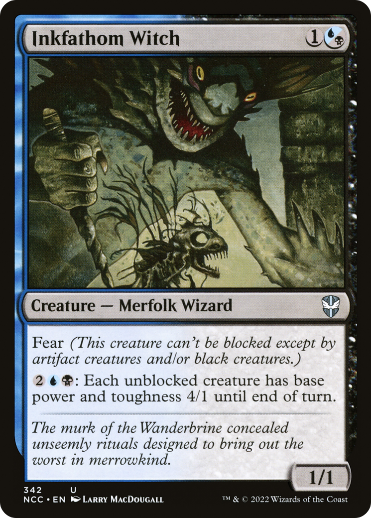 Inkfathom Witch (NCC-342) [New Capenna Commander] MTG Single Wizards of the Coast