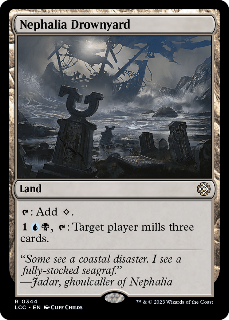 Nephalia Drownyard (LCC-344) [The Lost Caverns of Ixalan Commander] MTG Single Wizards of the Coast