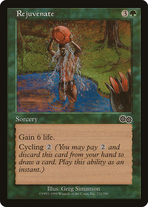 Rejuvenate (USG-271) [Urza's Saga] MTG Single Wizards of the Coast