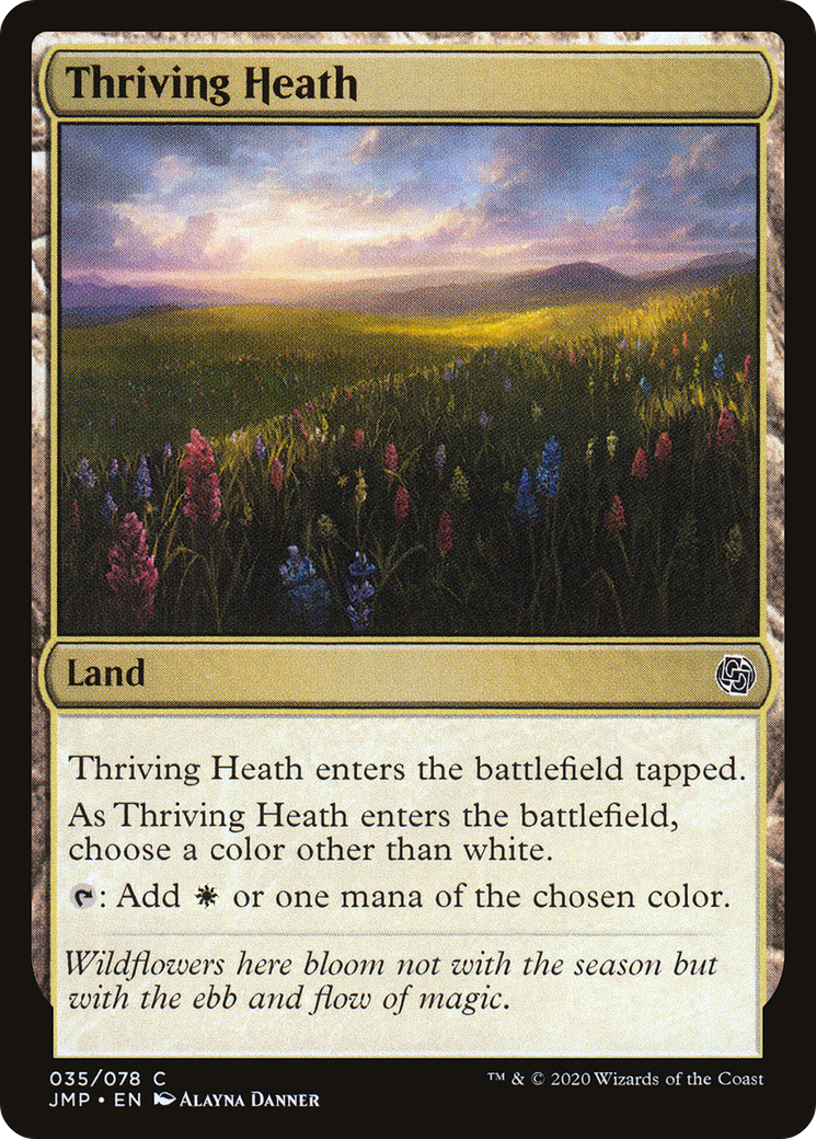 Thriving Heath (JMP-035) [Jumpstart] MTG Single Wizards of the Coast