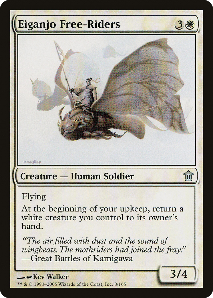 Eiganjo Free-Riders (SOK-008) [Saviors of Kamigawa] MTG Single Wizards of the Coast