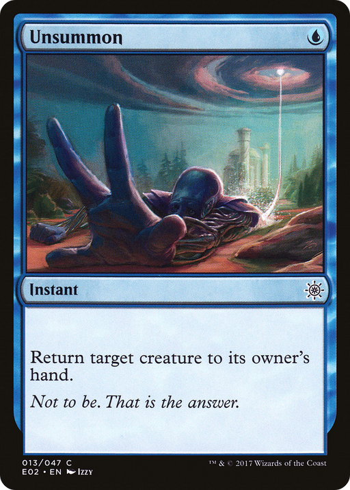 Unsummon (E02-013) [Misc] Explorers of Ixalan MTG Single Wizards of the Coast