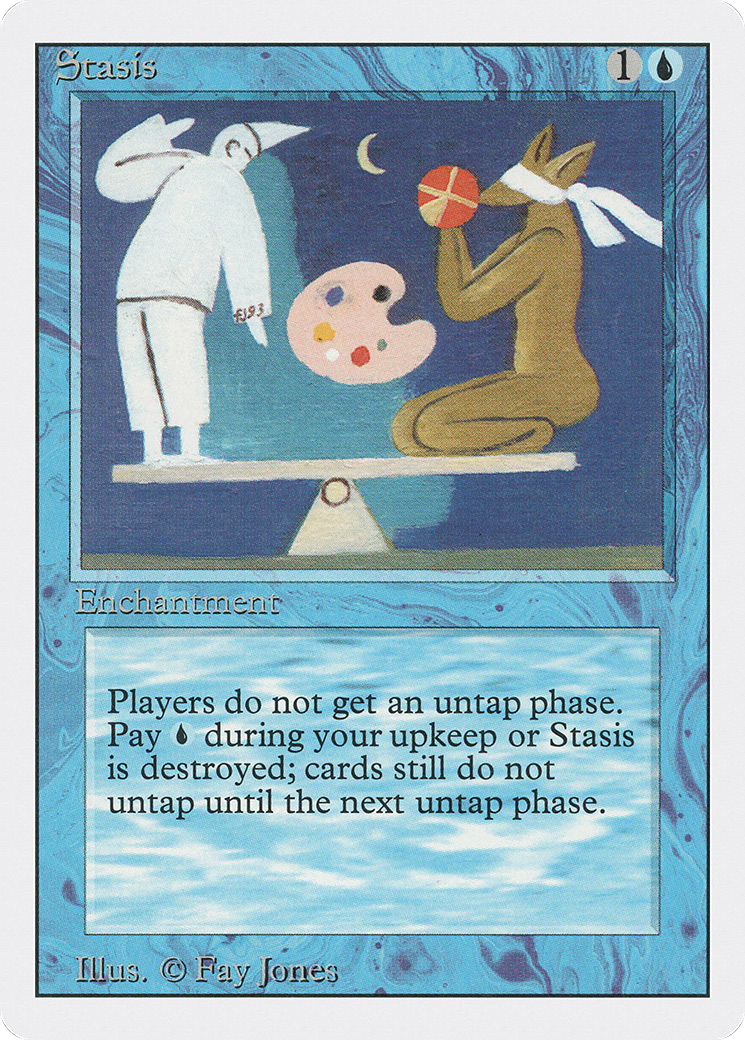 Stasis (3ED-083) [Revised Edition] MTG Single Wizards of the Coast