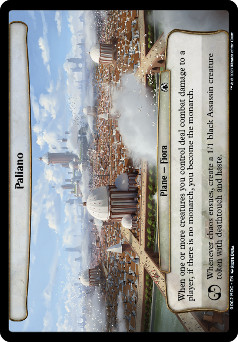 Paliano (MOC-062) [March of the Machine Commander] MTG Single Wizards of the Coast