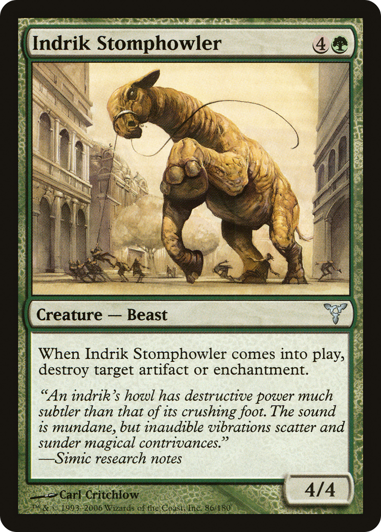 Indrik Stomphowler (DIS-086) [Dissension] MTG Single Wizards of the Coast