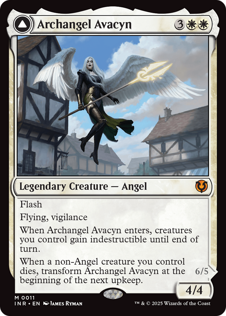 Archangel Avacyn // Avacyn, the Purifier (INR-011) [Innistrad Remastered] MTG Single Wizards of the Coast