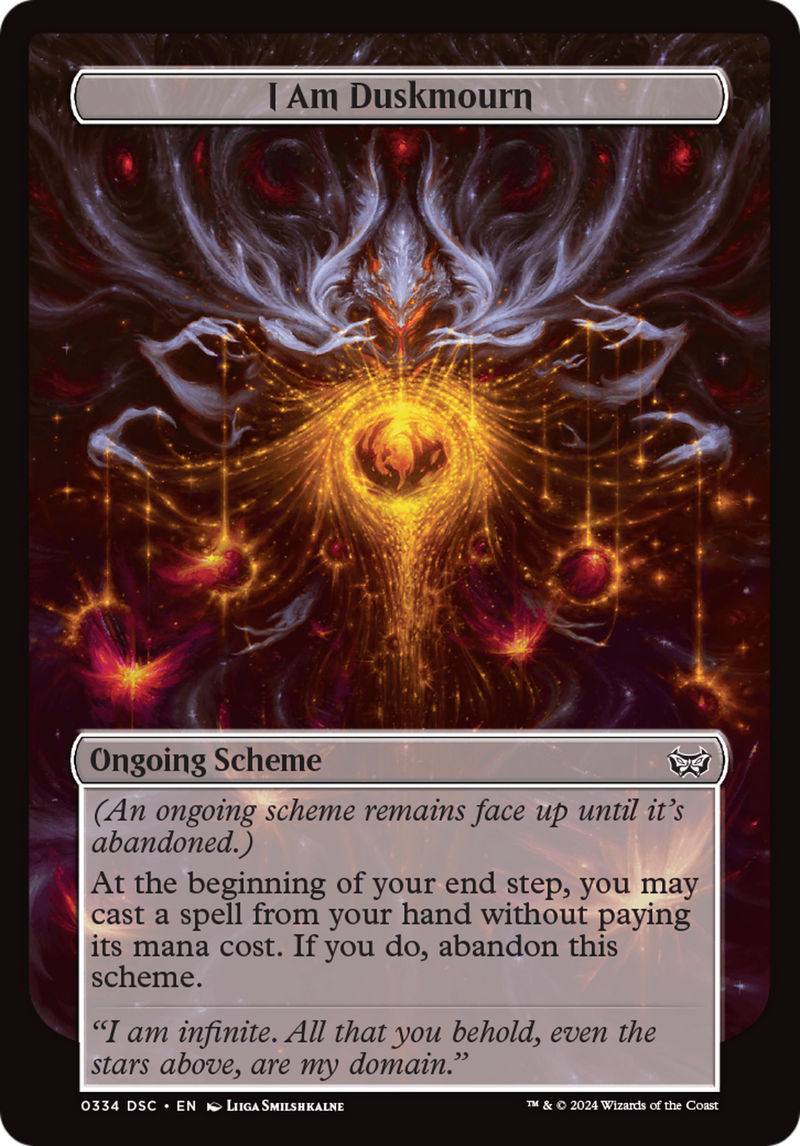 I Am Duskmourn (Full Art) (A:DSC-334) [Duskmourn: House of Horror Commander] MTG Single Wizards of the Coast