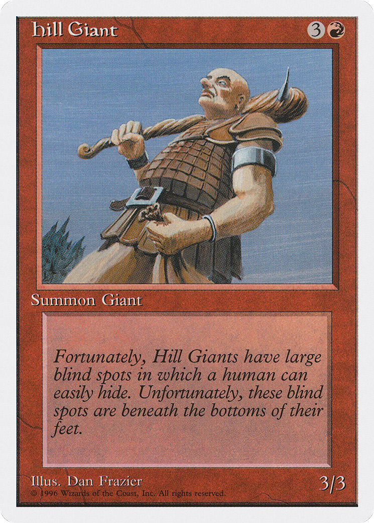 Hill Giant (2PS-) [Misc] Introductory Two-Player Set MTG Single Wizards of the Coast