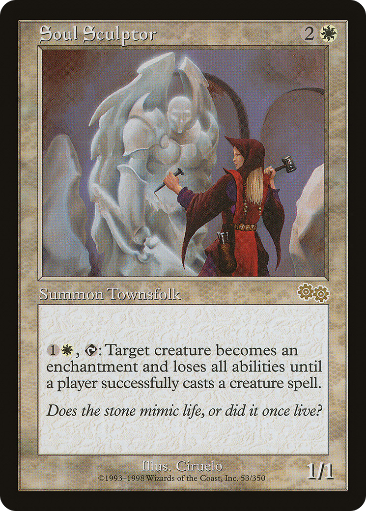 Soul Sculptor (USG-053) [Urza's Saga] MTG Single Wizards of the Coast