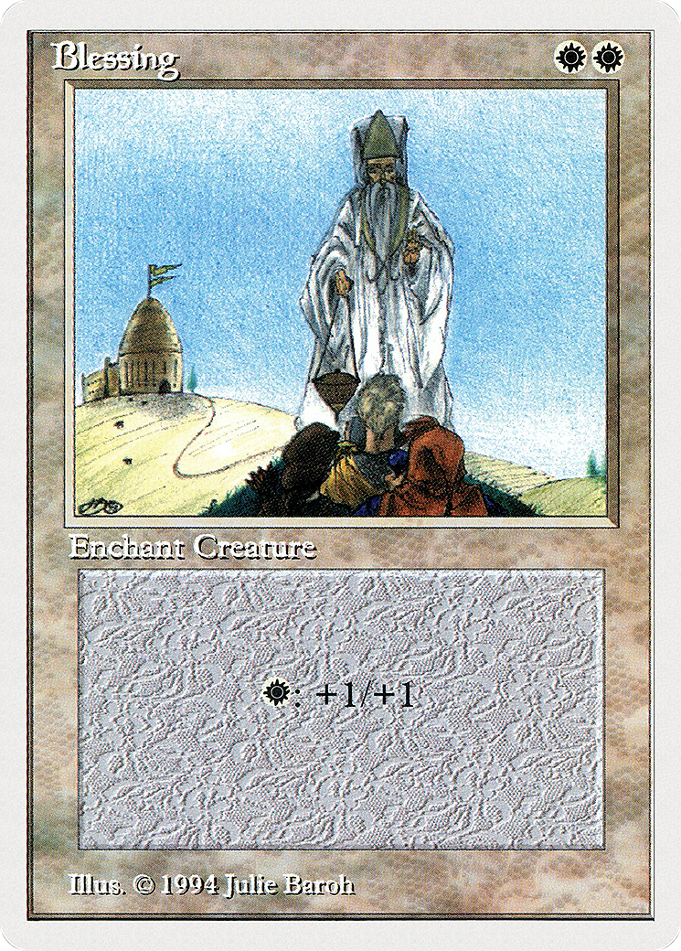Blessing (SUM-006) [Misc] Summer Magic / Edgar MTG Single Wizards of the Coast