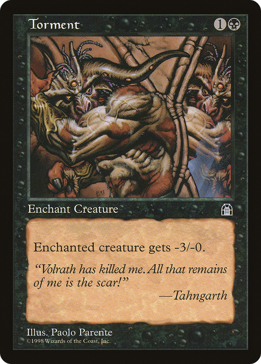 Torment (STH-073) [Stronghold] MTG Single Wizards of the Coast