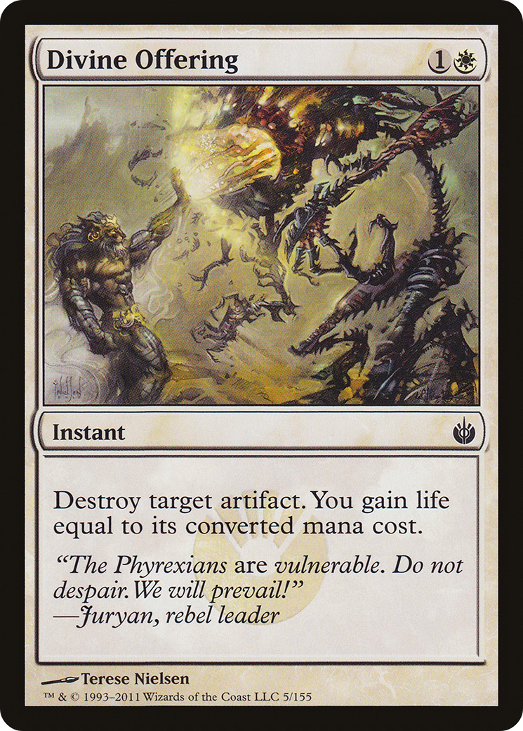 Divine Offering (MBS-005) [Mirrodin Besieged] Foil MTG Single Wizards of the Coast