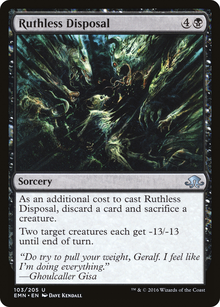 Ruthless Disposal (EMN-103) [Eldritch Moon] MTG Single Wizards of the Coast