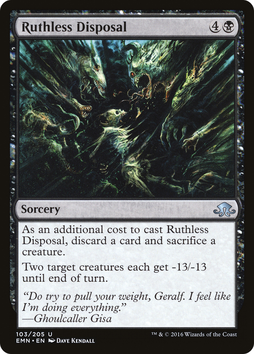 Ruthless Disposal (EMN-103) [Eldritch Moon] MTG Single Wizards of the Coast