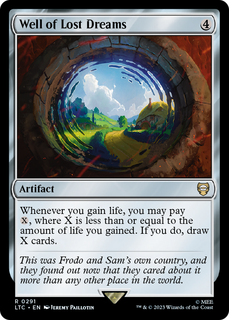 Well of Lost Dreams (LTC-291) [Tales of Middle-earth Commander] MTG Single Wizards of the Coast