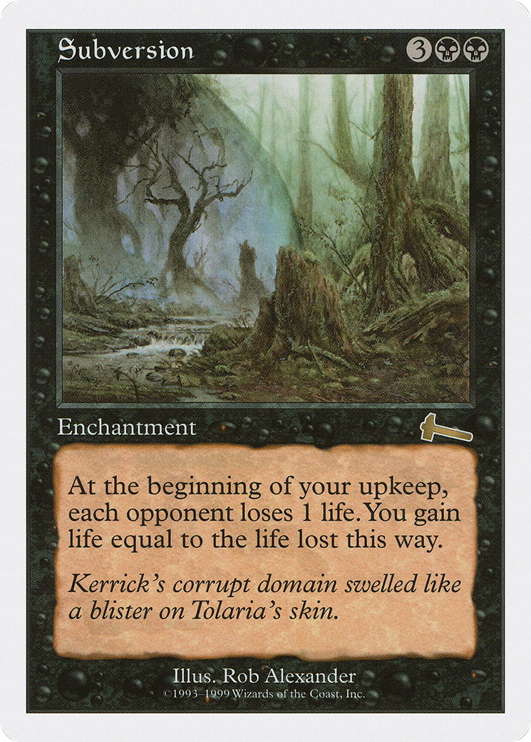 Subversion (BRB-) [Misc] Battle Royale Box Set MTG Single Wizards of the Coast