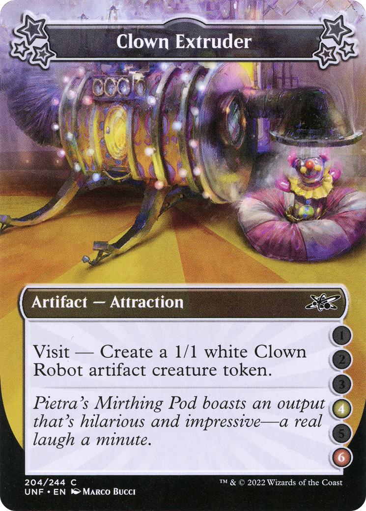 Clown Extruder (UNF-204C) [Unfinity] MTG Single Wizards of the Coast