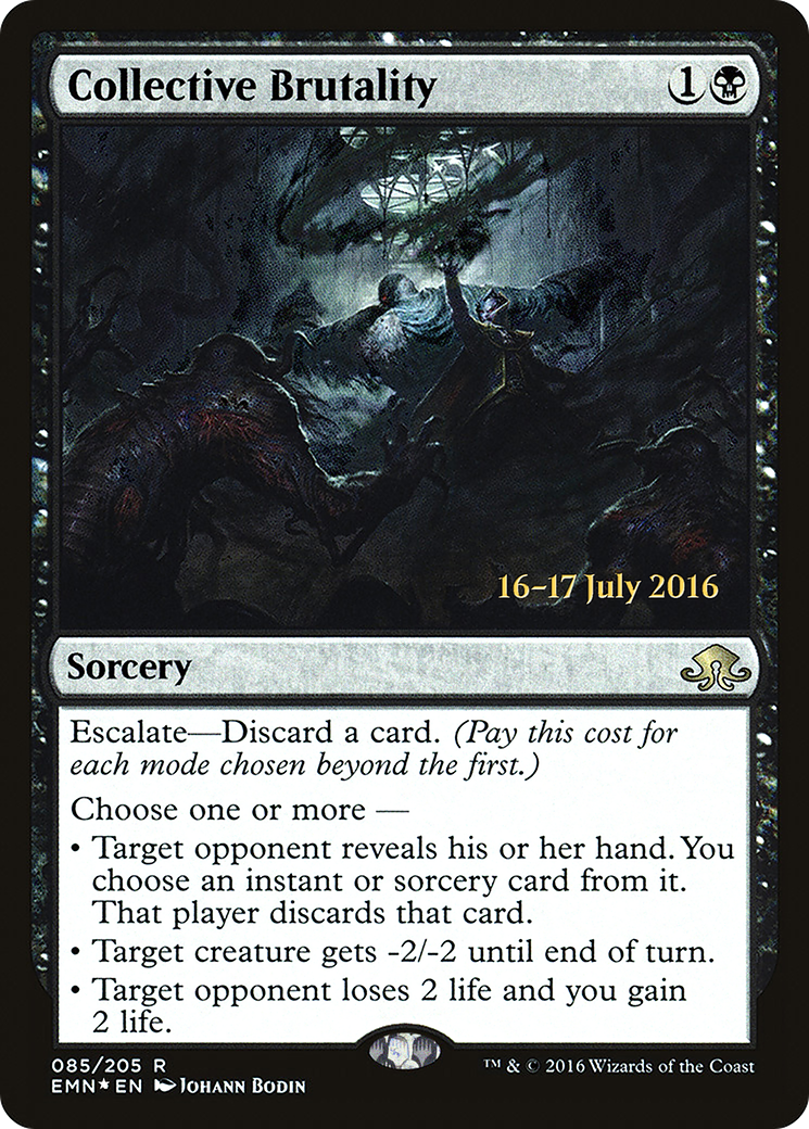 Collective Brutality (PRE-085) [Eldritch Moon Promos] Foil MTG Single Wizards of the Coast