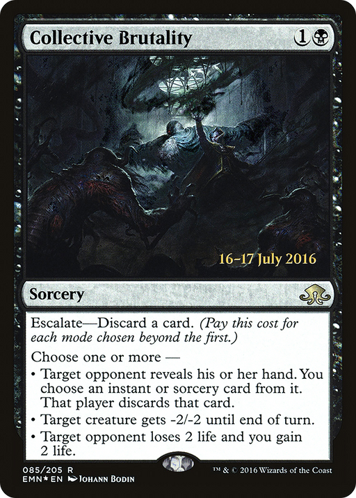 Collective Brutality (PRE-085) [Eldritch Moon Promos] Foil MTG Single Wizards of the Coast