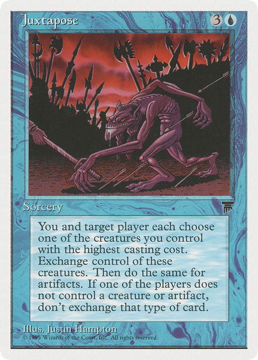 Juxtapose (CHR-022) [Chronicles] MTG Single Wizards of the Coast