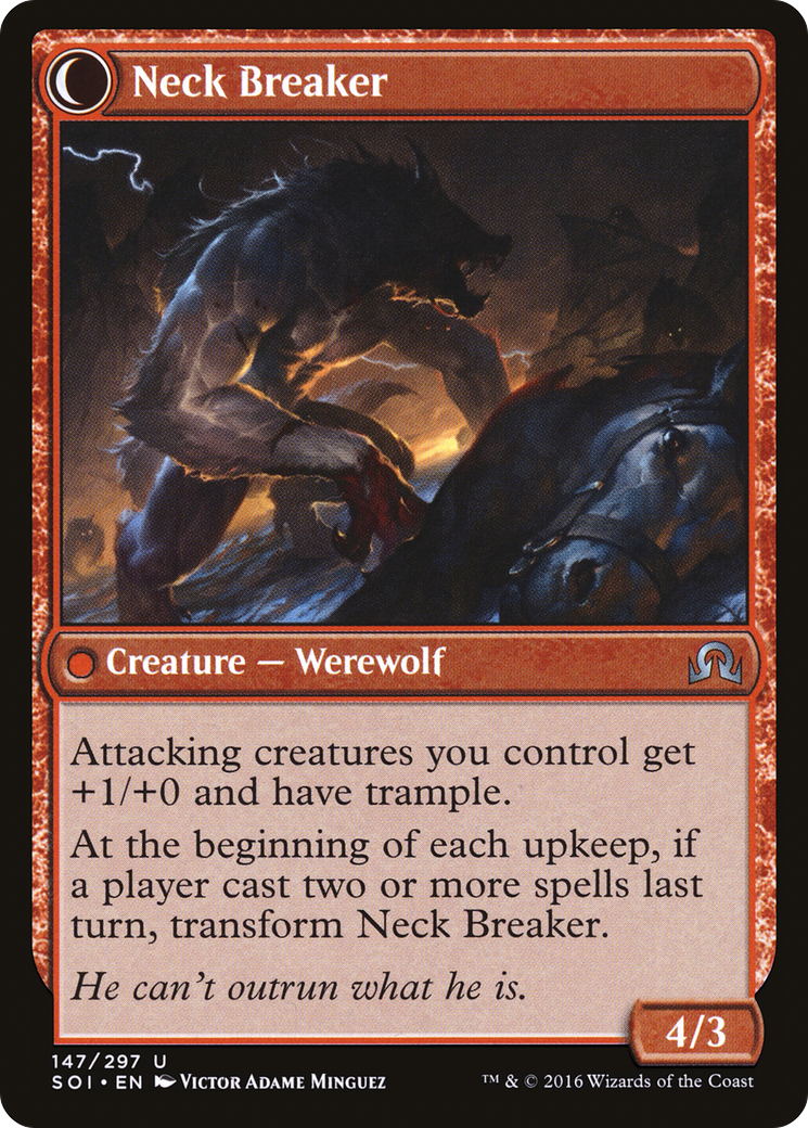 Breakneck Rider (SOI-147) [Shadows over Innistrad] MTG Single Wizards of the Coast
