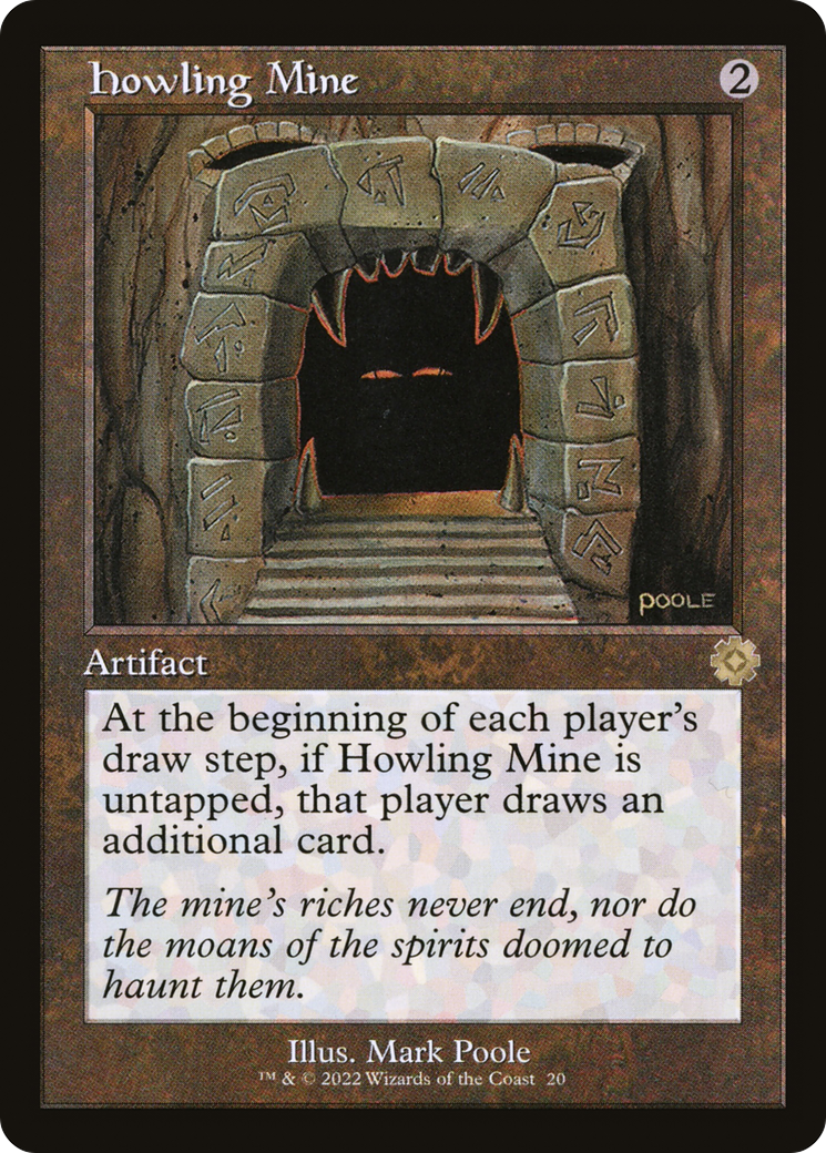 Howling Mine (BRR-020) [The Brothers' War Retro Artifacts] MTG Single Wizards of the Coast