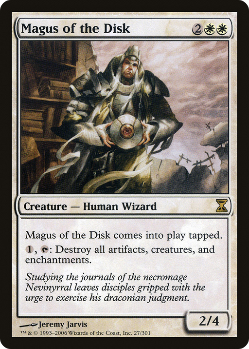 Magus of the Disk (TSP-027) [Time Spiral] MTG Single Wizards of the Coast